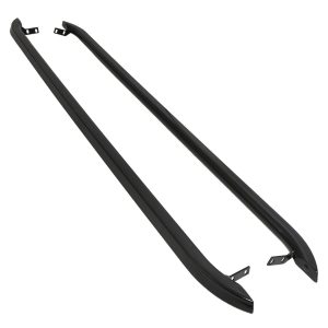 Ford Transit Custom SWB 2013+ Gloss Black Trapezoid Side Bars