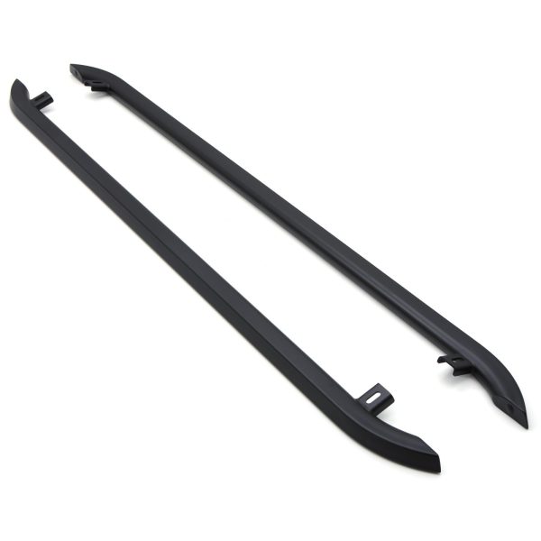 SHSB031-01.jpg Volkswagen Caddy MK5 SWB 2021+ Matte Black 2 Side Bars