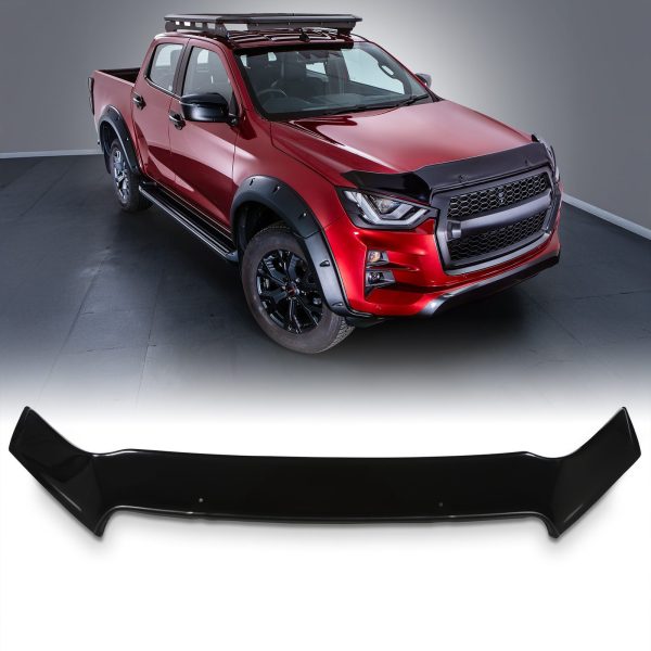 Isuzu D Max 2021+ Black Bonnet Guard Protector