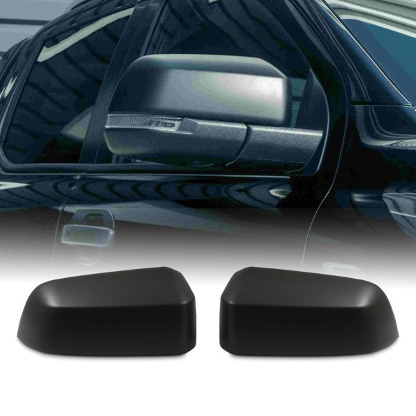 Ford Ranger T9 2023+ Matte Black Door Mirror Covers