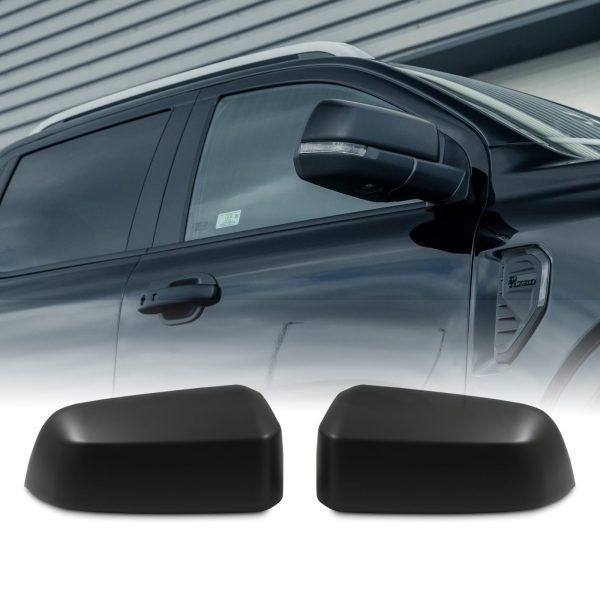 SNMC001-copy.jpg Ford Ranger T9 2023+ Matte Black Door Mirror Covers