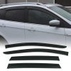 Ford Kuga MK2 12-16 Black Wind Deflectors