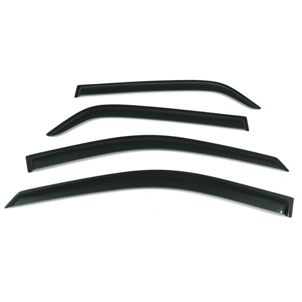 Kia Sportage MK2 05-10 Black Wind Deflectors