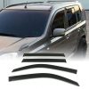 Nissan X-Trail T31 07-13 Black Wind Deflectors