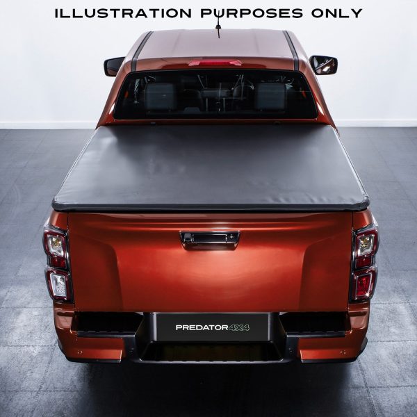 Isuzu D-Max RT 12-19 Locking Roll Top Soft Tonneau Cover