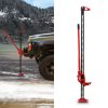 60 3000Kg High Lift Off Road Ratchet Farm Jack With Hook Straps
