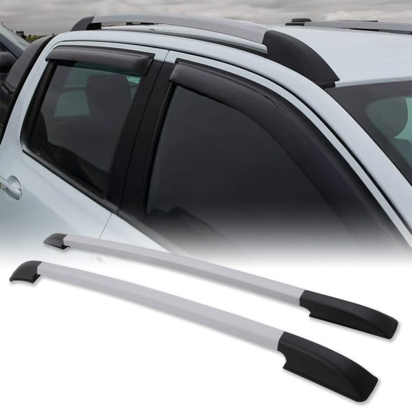 Ford Ranger T7 15-19 Silver Roof Rails