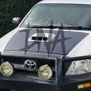 Hilux-Scoop-110w-bonnet-solar-Panel Toyota Hilux 7th Gen(2005-2010) Lensun 110W Bonnet Flexible Solar Panel