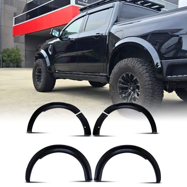 SNFF049-01-5050.jpg Ford Ranger T9 Wildtrak 22+ Gloss Black 6 Piece Wheel Arches