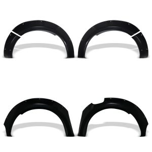 Ford Ranger Wildtrak T9 2022+ Gloss Black 9 Wheel Arches With Sensor Hole