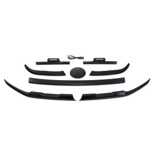 VW Amarok MK2 2023+ Black 5 Piece Grille Trim Kits With DRLs