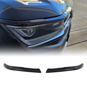 VW Amarok MK2 2023+ Gloss Black Headlight Trims