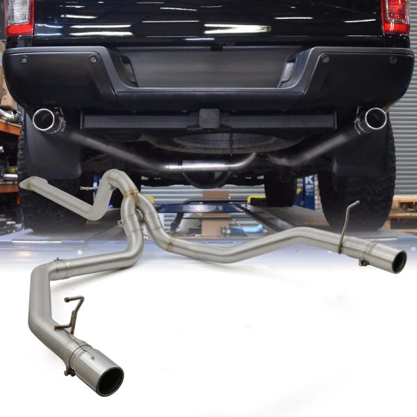 Ford Ranger T8 3.2 TDCI 2019-2022 - Twin Exit Raptor Style Exhaust