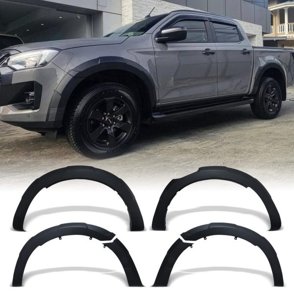 Isuzu D-Max MK3 RG Facelift 2024+ Wheel Arch Extension Set