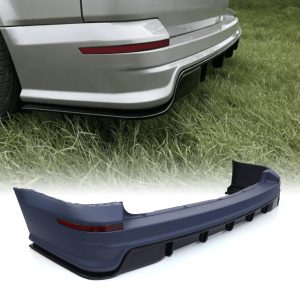 SHBU001-01-5050.jpg VW Transporter T6 2015-2019 Rear Bumper & Gloss Black Diffuser Kit