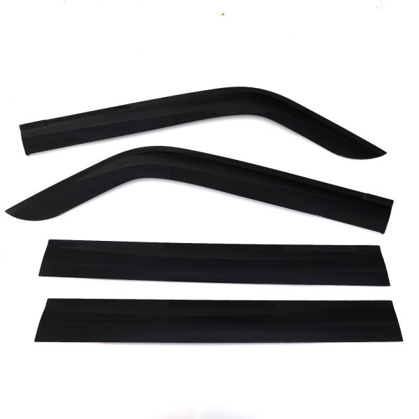 SNWD051-01.jpg Toyota Land Cruiser Prado 250 2024+ Tinted Front & Rear Wind Deflectors