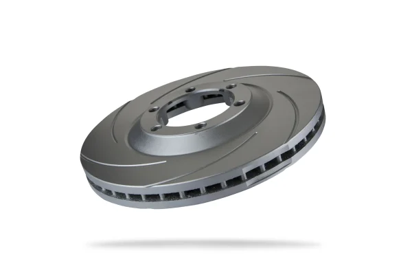 Pedders Front Left 280mm Slotted Geomet Coated Brake Rotor Isuzu D-Max 4WD, 3.0lt 4cyl TD 2008-2012