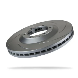 Pedders Slotted Geomet Coated Rotor Isuzu D Max 4WD, 3.0lt 4cyl TD 2008-2012