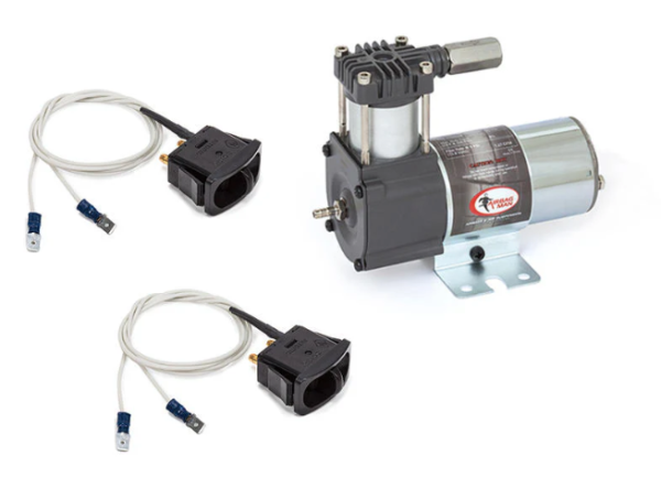AC3000.png Dual Electric Paddle Air Control Kit with Light Duty Compressor Toyota Hilux 4WD MK4 LN165R, Torsion bar front, leaf rear 1997-2001