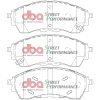 DBA Street Series T2 Slotted & Street Performance Brake Pads (Ranger 4th gen/Amarok MK2)