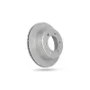 Pedders Rear Left Slotted Geomet Coated Brake Rotor Isuzu D-Max 4WD (UK & EU Markets), 1.9lt 4cyl TD 2017-2020
