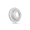 Pedders Rear Right Slotted Geomet Coated Brake Rotor Isuzu D-Max 4WD (UK & EU Markets), 1.9lt 4cyl TD 2017-2020