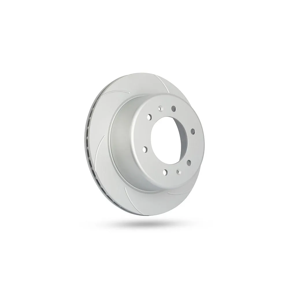 Pedders Slotted Geomet Coated Rotor Isuzu D Max 4WD, 2.5TD 2012-2017