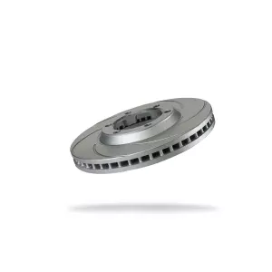 Pedders Front Right 256mm Slotted Geomet Coated Brake Rotor Isuzu D-Max 4WD, 3.0lt 4cyl TD 2008-2012