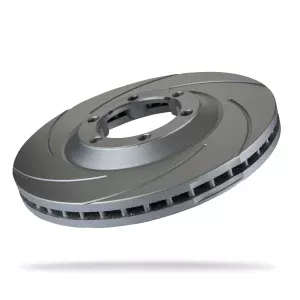 6212200SGL.webp Pedders Front Left 280mm Slotted Geomet Coated Brake Rotor Isuzu D-Max 4WD, 3.0lt 4cyl TD 2008-2012