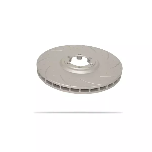Pedders Left Slotted and Dimpled Geomet Coated Brake Rotor Isuzu D-Max 4WD (UK & EU Markets), 1.9lt 4cyl TD 2017-2020