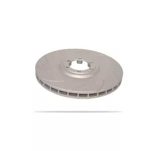 Pedders Slotted & Dimpled Geomet Coated Rotor Isuzu D Max 4WD (UK & EU Markets), 1.9lt 4cyl TD 2017-2020