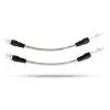 Pedders Extended Braided Brake Hose Kit Isuzu D-Max 4WD, 2.5TD 2012-2017