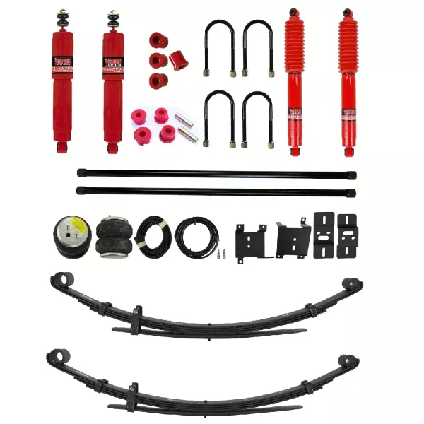 Pedders Heavy Duty Load Carrying & Towing Kit Isuzu D-Max 4WD, 3.0lt 4cyl TD 2008-2012