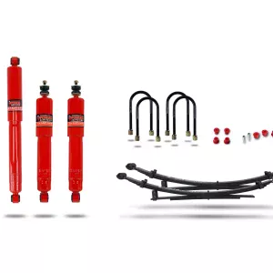 Pedders Heavy Duty Load Carrying & Towing Kit. With Additional Airbags. Isuzu D-Max /Rodeo Isuzu D Max 4WD, 3.0lt 4cyl TD 2008-2012