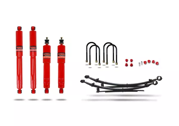 Pedders Heavy Duty Load Carrying & Towing Kit. With Additional Airbags. Isuzu D-Max /Rodeo Isuzu D Max 4WD, 3.0lt 4cyl TD 2008-2012