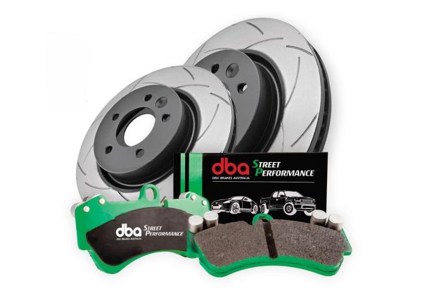 Dba Street Performance Ford Ranger T6 PX1 PX2 PX3 Slotted Front Brake Kit 2011-22