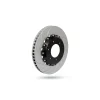 Pedders Left Slotted and Dimpled Geomet Coated Brake Rotor Ford Ranger PX MK2, 4WD 2015-2018 - 6160089TPL