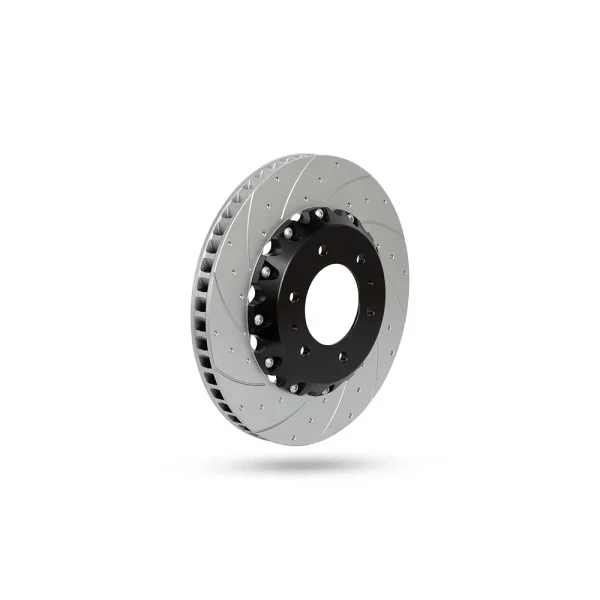 Pedders Two Piece Slotted & Dimpled Geomet Coated Rotor Ford Ranger PX, 4WD 2011-2015