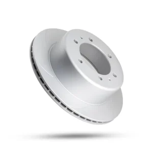 Pedders Slotted Geomet Coated Rotor Toyota Hilux 4WD MK6 GGN25, KUN25R, KUN26R, GGN25, KUN25R, KUN26R 2005-2010