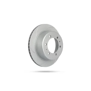 Pedders Slotted Geomet Coated Rotor Toyota Hilux 4WD MK8 GGN125R, GUN125R, GUN126R 2015-2020
