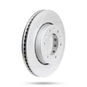 Pedders Slotted Geomet Coated Rotor Isuzu D Max 4WD (UK & EU Markets), 1.9lt 4cyl TD 2021-Onward