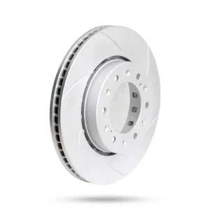 Pedders Slotted Geomet Coated Rotor Isuzu D Max 4WD (UK & EU Markets), 1.9lt 4cyl TD 2021-Onward