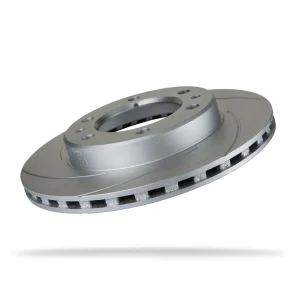 Pedders Slotted Geomet Coated Rotor Toyota Hilux 4WD MK3 LN105R, YN106R, Leaf Front & Rear 1988-1997