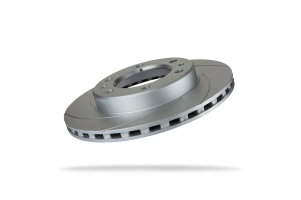 Pedders Slotted Geomet Coated Rotor Toyota Hilux 4WD MK3 LN105R, YN106R, Leaf Front & Rear 1988-1997