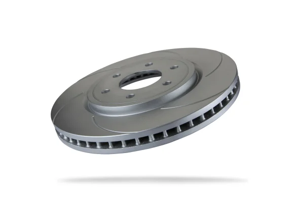 Pedders Front Right 295mm Slotted Geomet Coated Brake Rotor Nissan Navara D40 4WD 2005-2015