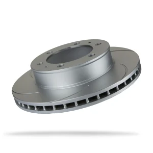 Pedders Slotted Geomet Coated Rotor Toyota Hilux 4WD MK6 GGN25, KUN25R, KUN26R, GGN25, KUN25R, KUN26R 2005-2010