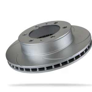 Pedders Slotted Geomet Coated Rotor Toyota Hilux 4WD MK6 GGN25, KUN25R, KUN26R, GGN25, KUN25R, KUN26R 2005-2010