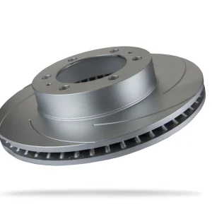 Pedders Slotted Geomet Coated Rotor Toyota Hilux 4WD MK6 GGN25, KUN25R, KUN26R, GGN25, KUN25R, KUN26R 2005-2010