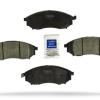 Pedders Front 320mm Ceramic Brake Pads Nissan Navara D40 4WD 2005-2015