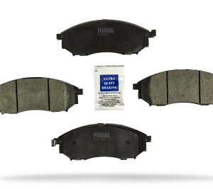 Pedders Brake Pads Nissan Navara D40, 4WD Leaf Over Axle 550 2005-2015